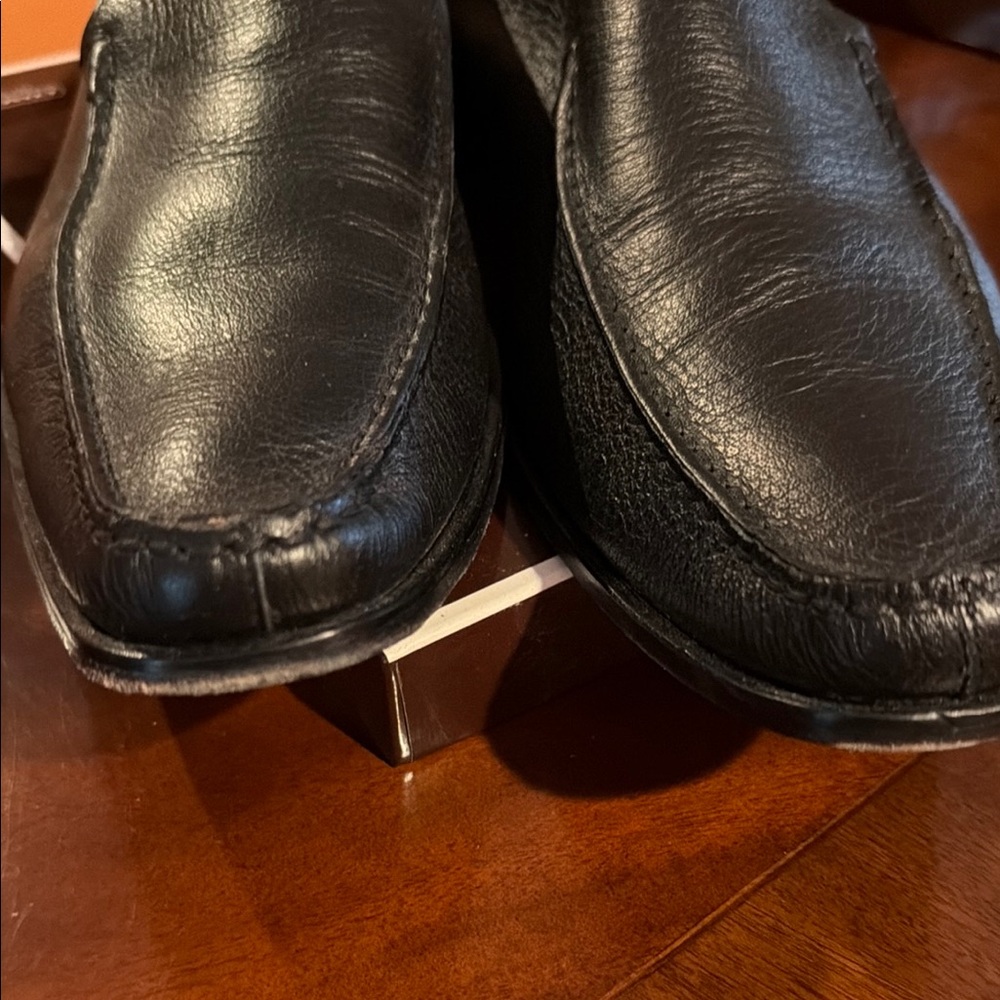 Coach Black Leather Slip-On Loafers for Men - Picture 5 of 7